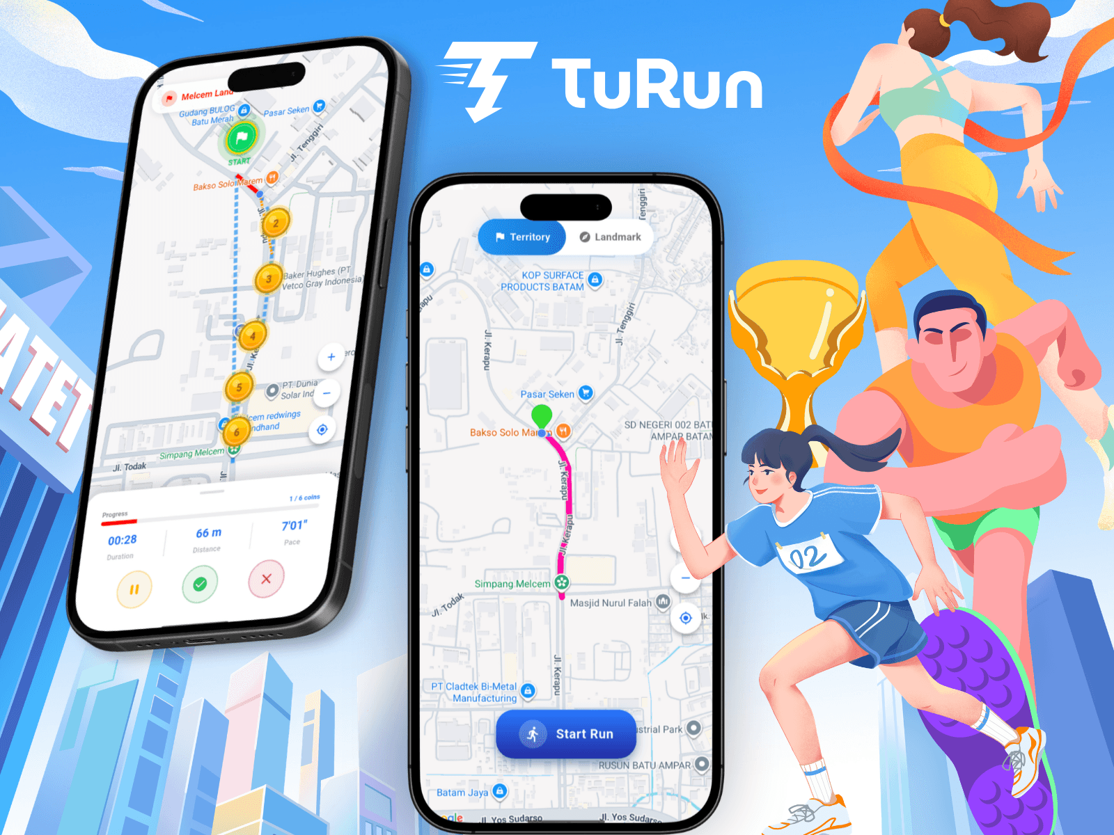 TURUN: Conquer the Streets, Defend Your Turf in the Real World!